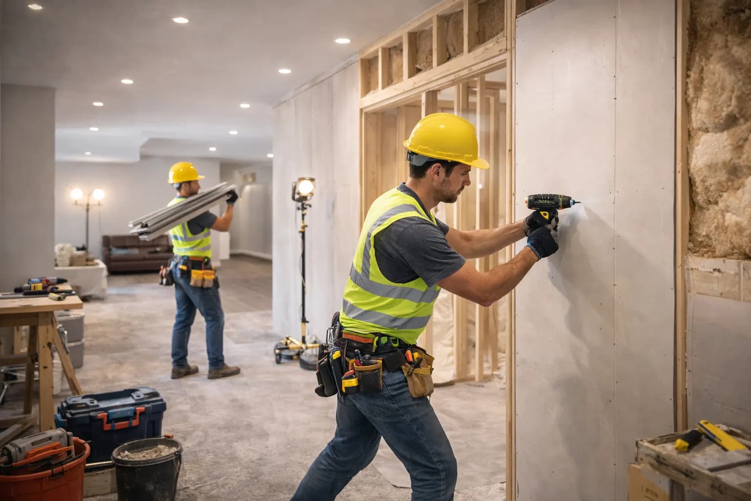 Basement Renovation by Torion Group